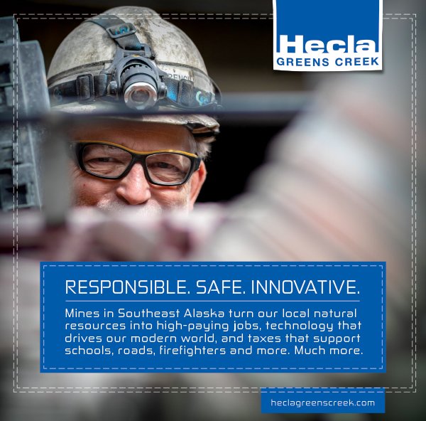 Hecla Greens Creek print ad